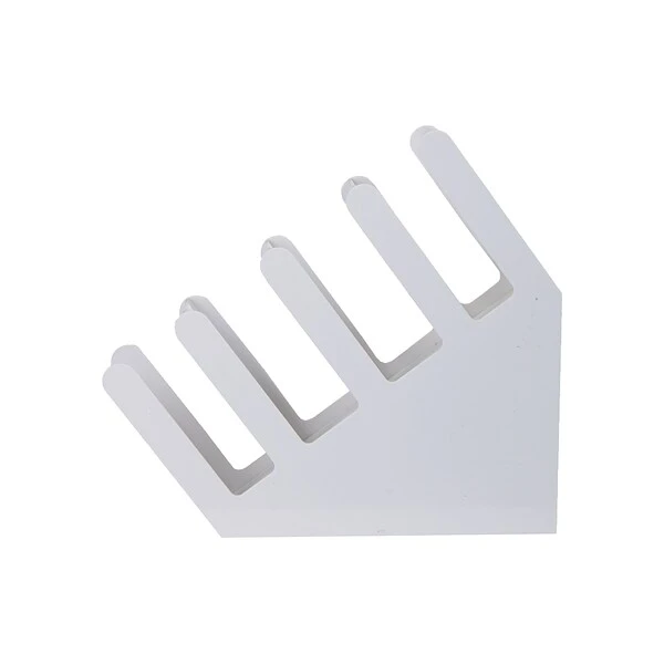 Mind Reader 'Fancy' Acrylic Cup And Lid Holder, White (4ACUPHOLD-WHT) 5 Mind Reader 'Fancy' Acrylic Cup And Lid Holder, White (4ACUPHOLD-WHT) - Image 5