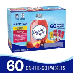 Crystal Light Sugar Free Powder Drink Mix, 60 Packets/Pack (220-02054) -Bigelowining Shop sp181493440 s7