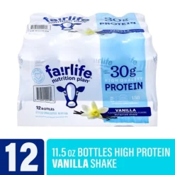 Fairlife Vanilla Liquid Drink Mix, 12 Bottles/Pack (220-02065) -Bigelowining Shop sp181493452 s7