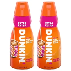 Dunkin' Extra Extra Coffee Creamer, 32 Oz, 2PK -Bigelowining Shop sp181872577 s7