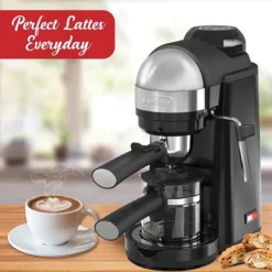 Brentwood Espresso And Cappuccino Maker, Black (GA-135BK)