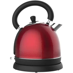 Frigidaire Retro Porcelain Electric Water Kettle With Thermometer, 1.79-Qt., Red (EKET125-RED) -Bigelowining Shop sp182064100 s7