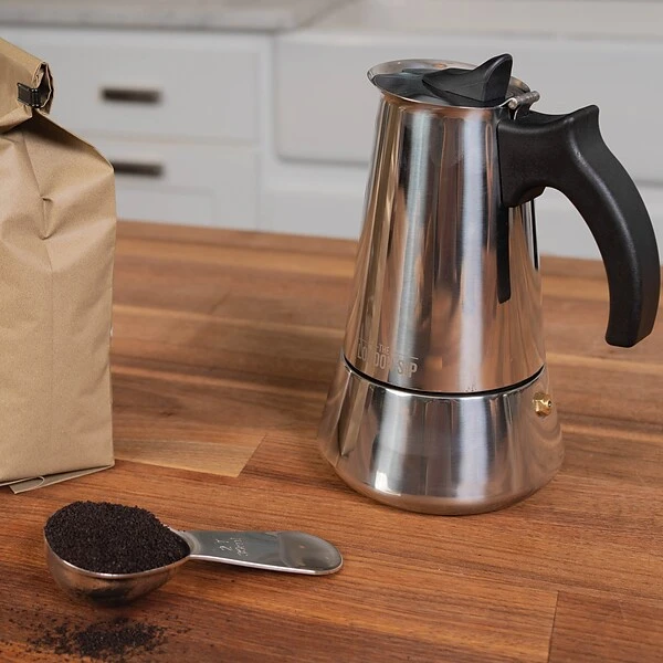 THE LONDON SIP 10-Cups Induction Stovetop Espresso Maker, Silver (EM10S) 1 THE LONDON SIP 10-Cups Induction Stovetop Espresso Maker, Silver (EM10S)