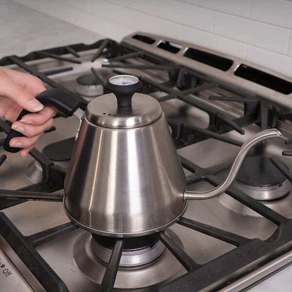 THE LONDON SIP Stainless Steel Kettle With Beverage Thermometer, 40.5 Fl. Oz., Silver (K1200S) 5 THE LONDON SIP Stainless Steel Kettle With Beverage Thermometer, 40.5 Fl. Oz., Silver (K1200S) - Image 5