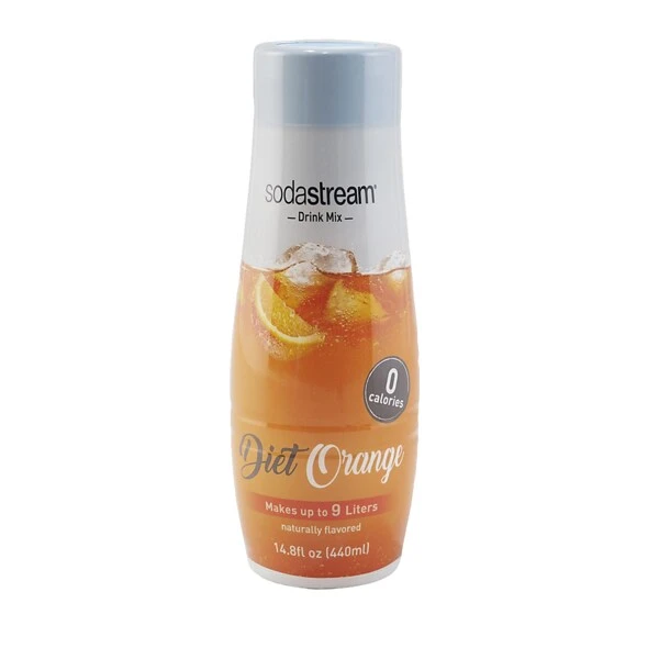 SodaStream Diet Orange Sparkling Drink Mix, 440ml 1 SodaStream Diet Orange Sparkling Drink Mix, 440ml