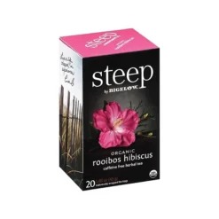 Steep Herbal Tea Bags, 20/Box (17713)