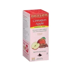 Bigelow Cinnamon Apple Herbal Tea Bags, 28/Box (11397)