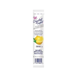 Crystal Light On The Go Natural Lemonade Drink Mix, 0.17 Oz., 30/Box (00796)