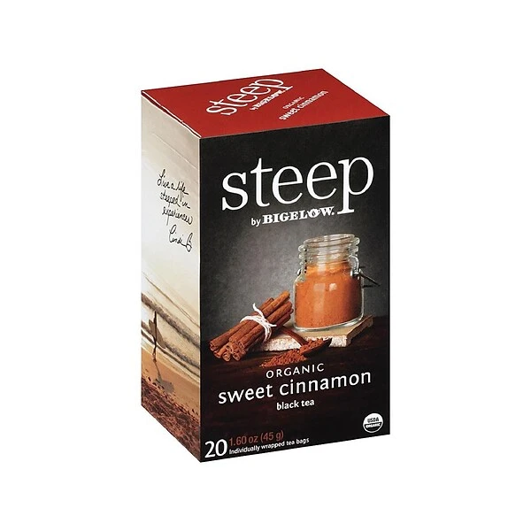 Steep Cinnamon Tea Bags, 20/Box (17712) 2 Steep Cinnamon Tea Bags, 20/Box (17712) - Image 2
