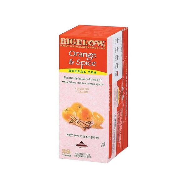 Bigelow Herbal Tea Bags, 28/Box (RCB00398) 2 Bigelow Herbal Tea Bags, 28/Box (RCB00398) - Image 2
