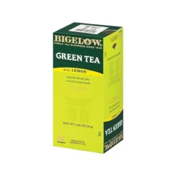 Bigelow Green With Lemon Tea Bags, 28/Box (RCB10346) -Bigelowining Shop sp48117025 s7