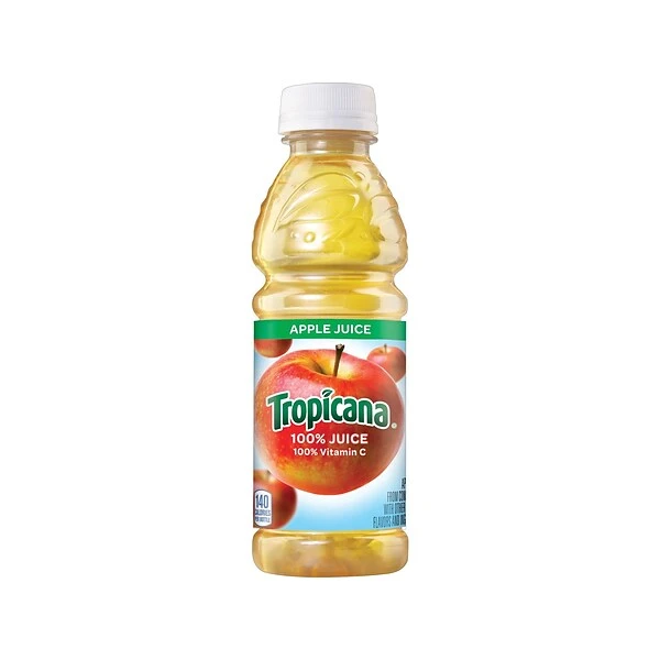 Tropicana Apple Juice, 10 Oz., 24/Case (TRO00029) 1 Tropicana Apple Juice, 10 Oz., 24/Case (TRO00029)