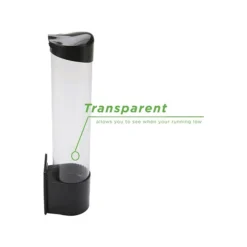 Mind Reader Cup Dispenser, Black/Transparent (WMCUP-BLK) 9 Mind Reader Cup Dispenser, Black/Transparent (WMCUP-BLK) -Bigelowining Shop sp65247234 s7