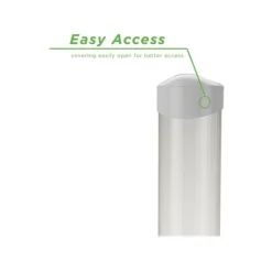 Mind Reader Cup Dispenser, White/Transparent (WMCUP-WHT)