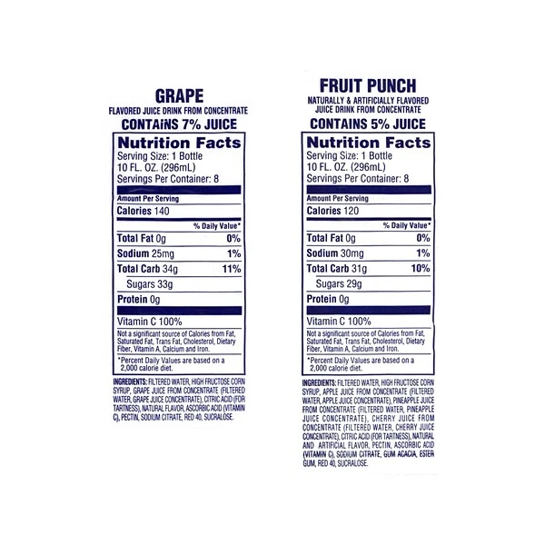 Welch's Variety Pack 10 Oz. Juice Drink, 24/Pack (47910) 3 Welch's Variety Pack 10 Oz. Juice Drink, 24/Pack (47910) - Image 3